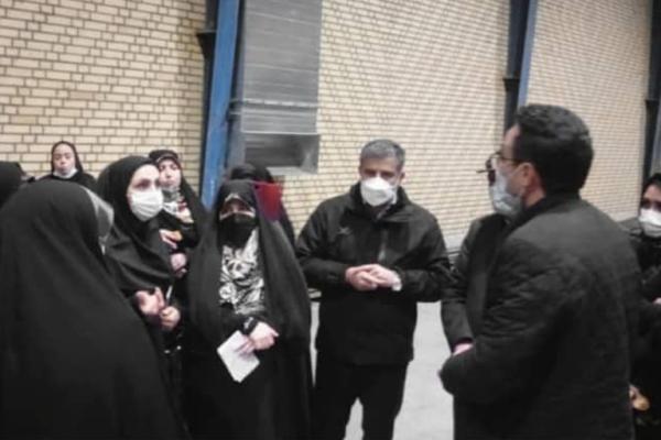 بازدید رئیس فراکسیون زنان مجلس و بانوان اعضای شورای شهرهای بازدید رئیس فراکسیون زنان مجلس و بانوان اعضای شورای شهرهای کشور از منطقه22